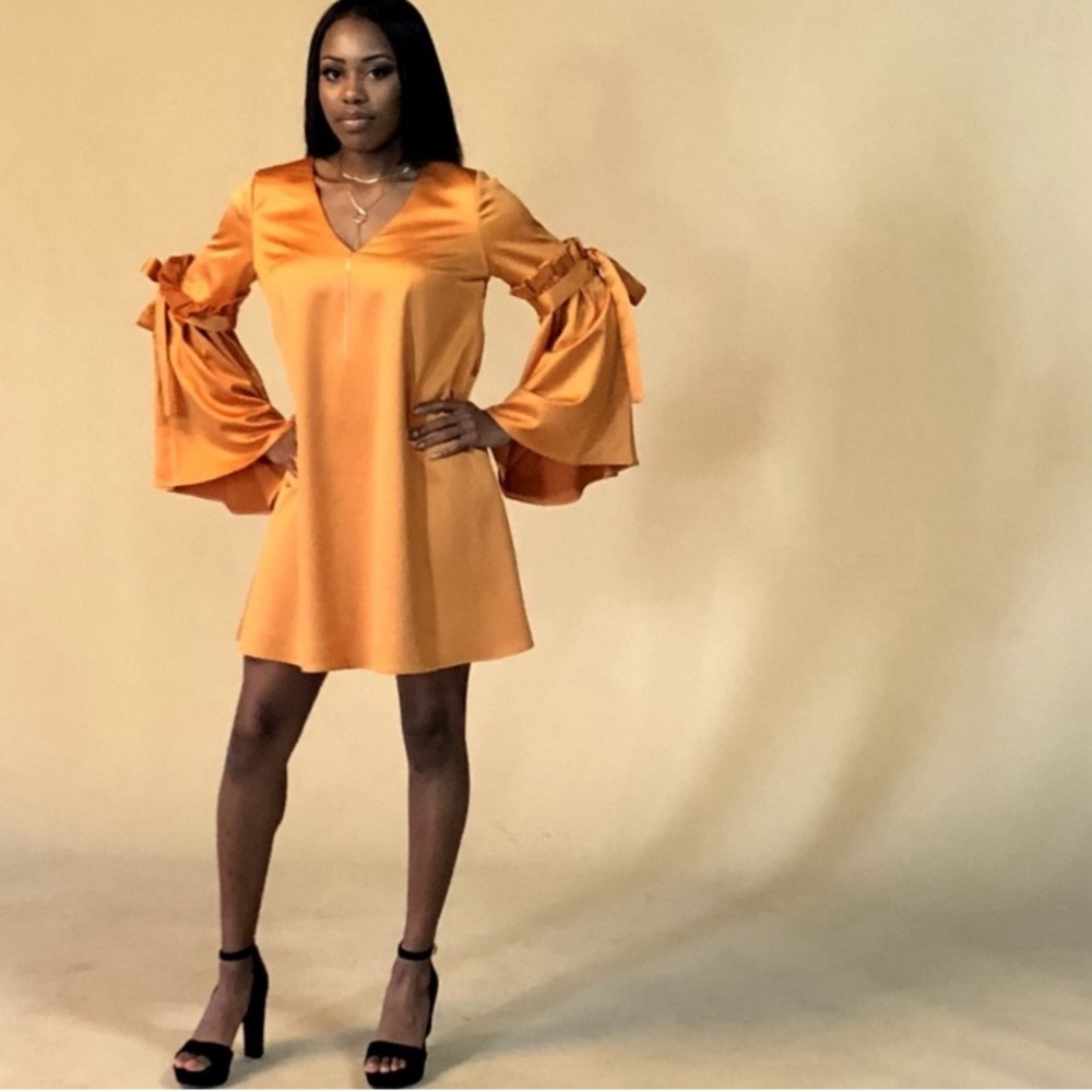 Gianni Bini dress with bell sleeves